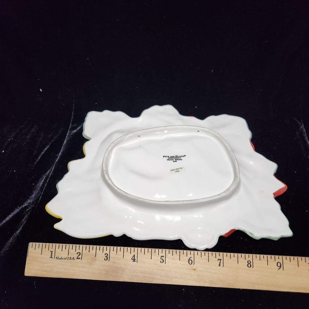 Fitz & Floyd Rabbit Decorative Plate - Picture 2 of 3